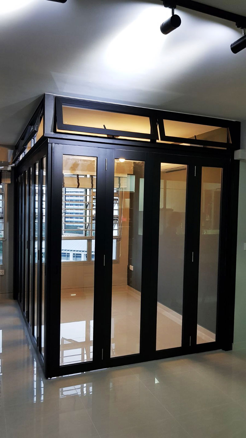 glass patio door for residential project - 86 Tembling Road